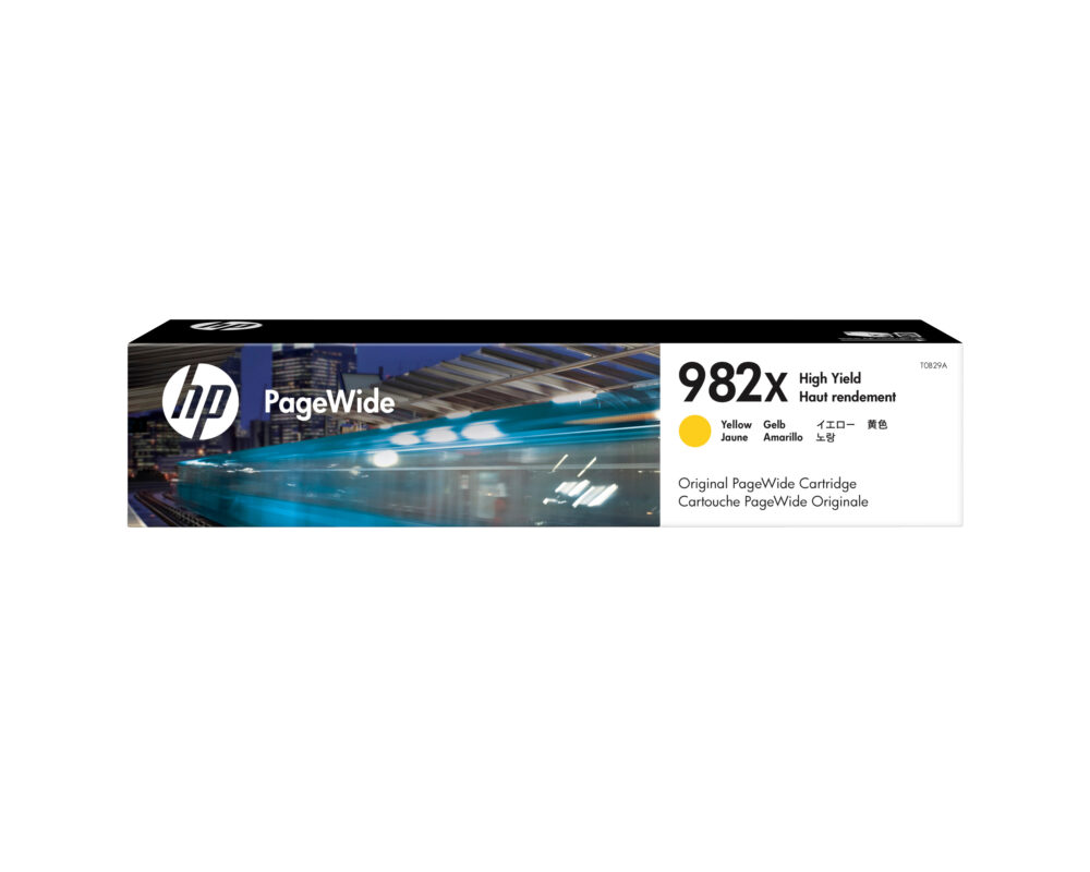 Originálna náplň HP T0B29A, HP 982X, žltý, 16000str., high capacity
