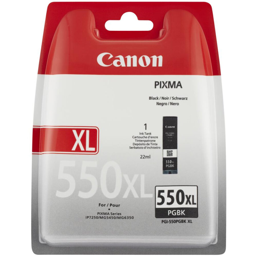 Originálna náplň CANON PGI-550BK XL, čierny, 6431B004