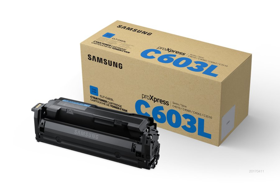Originálny toner SAMSUNG SU080A, CLT-C603L, azúrový, 10000str.