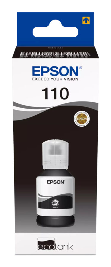 Originálna náplň EPSON C13T03P14A, XL, čierny, 120ml, Epson EcoTank M2140, M1100, M1120
