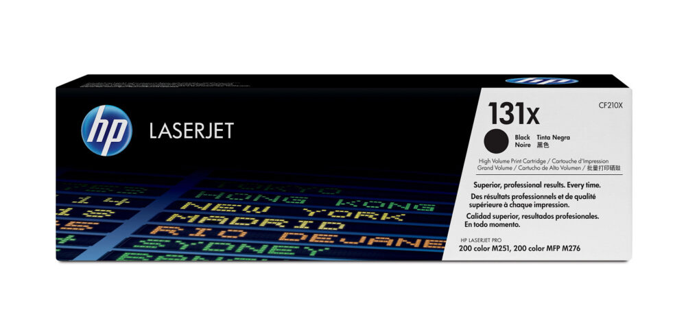 Originálny toner HP CF210X, čierny, 2400str., 131X