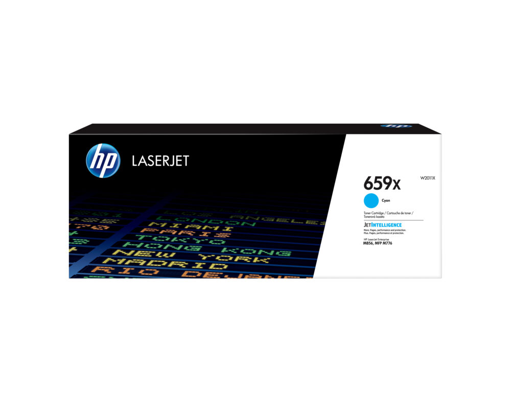 Originálny toner HP W2011X, azúrový, 29000str., HP 659X, high capacity