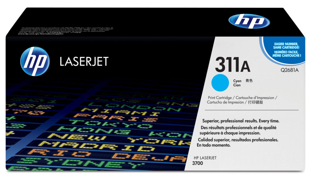 Originálny toner HP Q2681A, azúrový, 6000str.