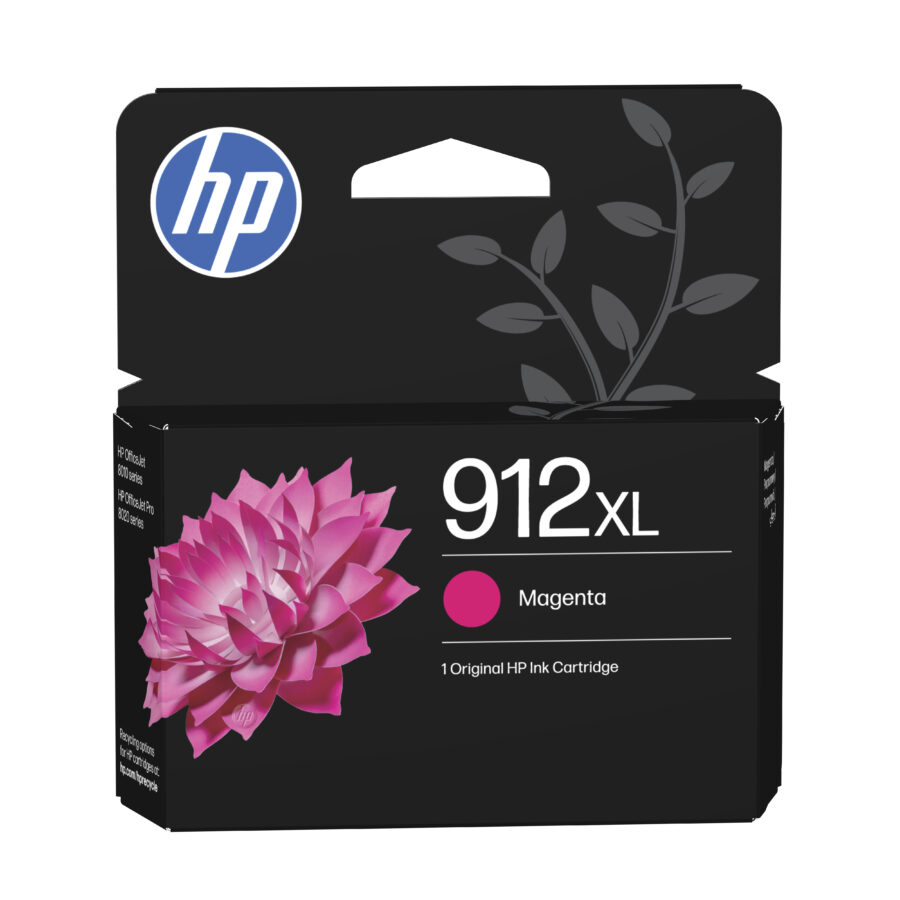 Originálna náplň HP 3YL82AE, HP 912XL, purpurový, 825str., high capacity