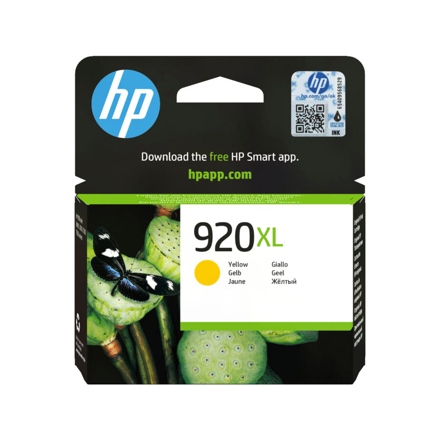 Originálna náplň HP No.920XL, CD974AE žltý, exp 2015