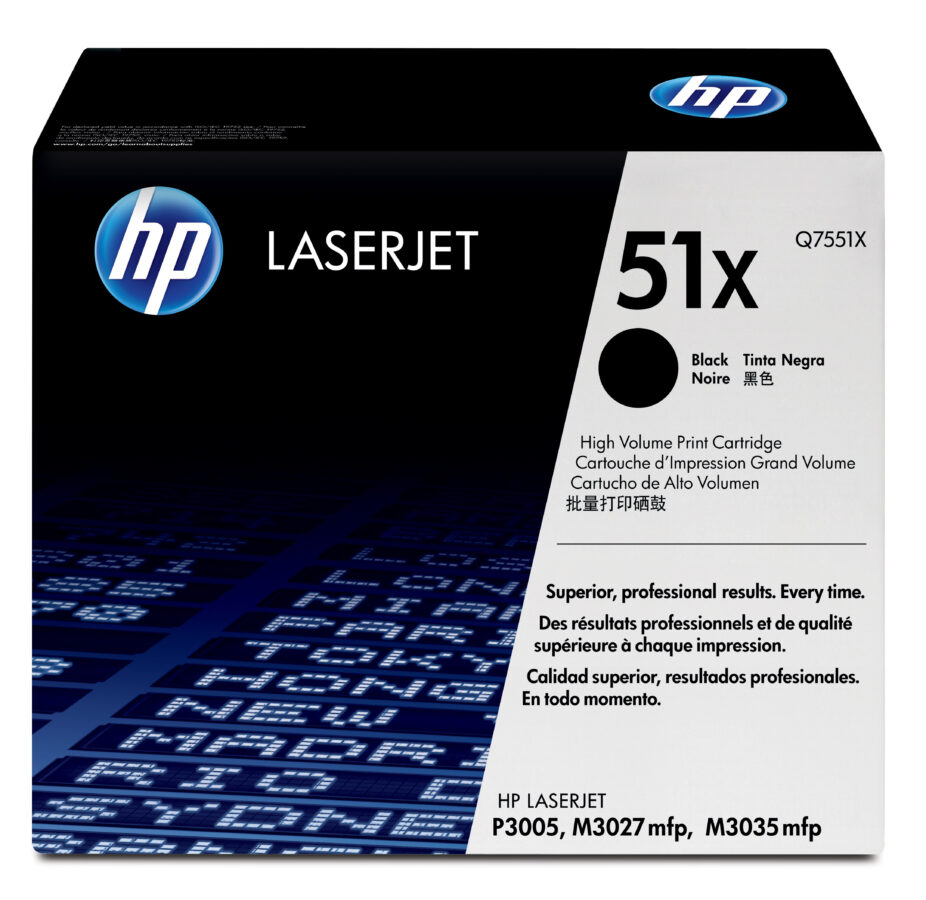 Originálny toner HP Q7551X, čierny, 13000str., 51X