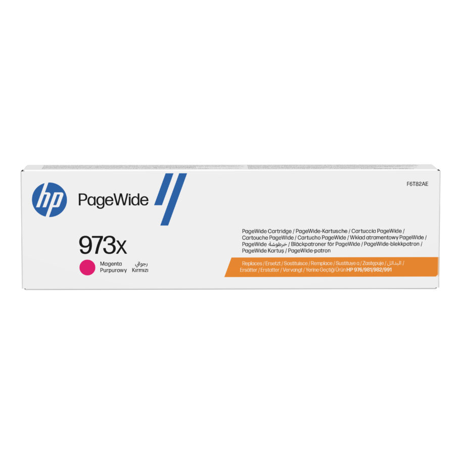 Originálna náplň HP F6T82AE, HP 973X, purpurový, 7000str.