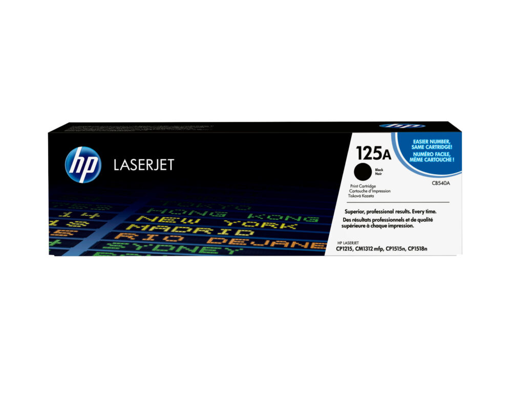 Originálny toner HP CB540A, čierny, 2200str., 125A