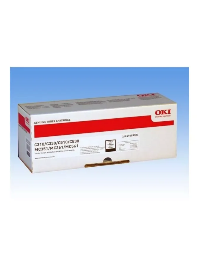 Originálny toner OKI C310 čierny, 44469803, 3500str.