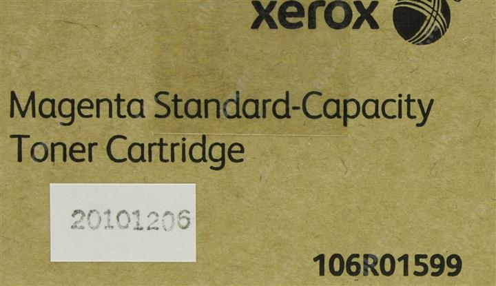 Originálny toner XEROX PHASER 106R01599, purpurový, 1000str. Xerox Phaser 6500, 6505