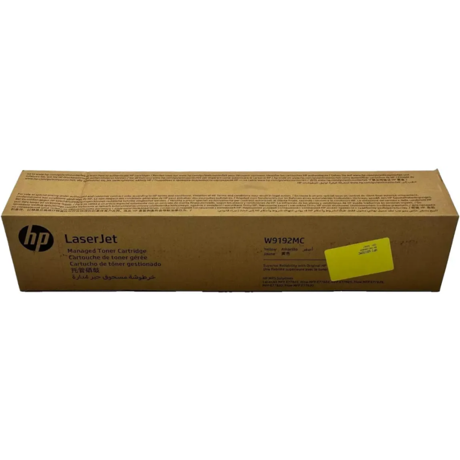 Originálny toner HP W9192MC, 28.000str., žltý