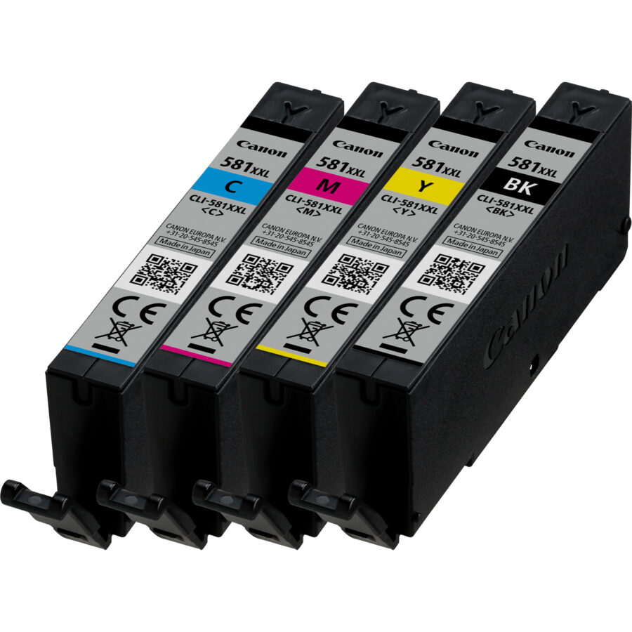 Originálna náplň CANON PackCLI-581 XXL CMYK Multi Pack CMYK, 4x11.7ml 1998C005