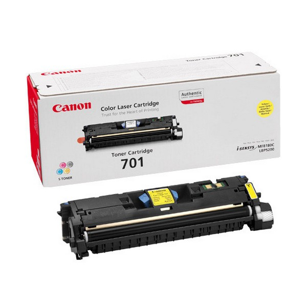 Originálny toner CANON EP701, žltý, 4000str., 9284A003