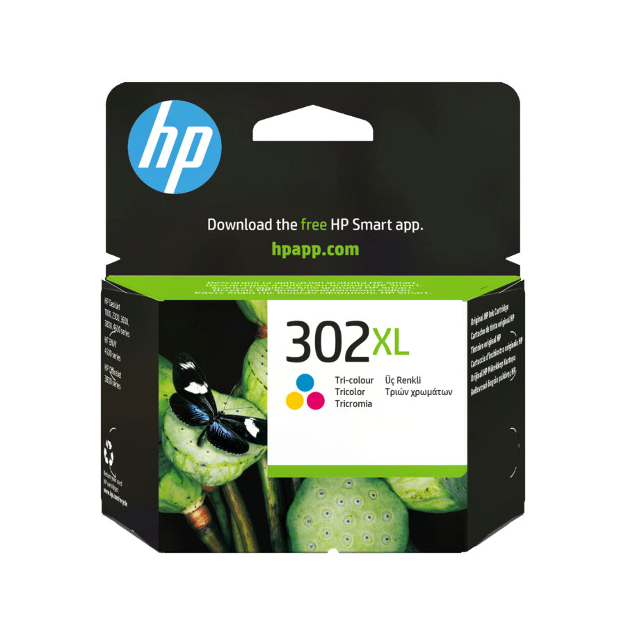 Originálna náplň HP F6U67AE B7RT8AE, HP 302XL / 304XL, CMY, 300str., 7ml