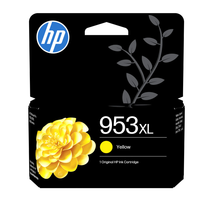 Originálna náplň HP F6U18AE HP 953XL, žltý, 1600str., 20ml