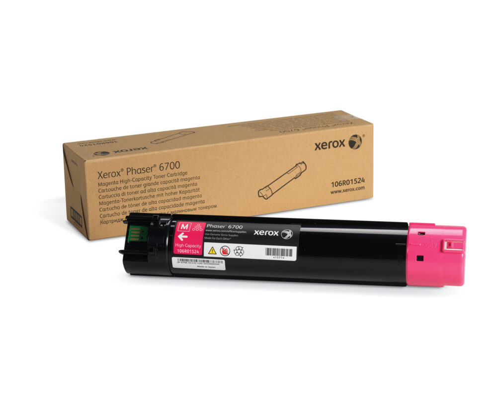 Originálny toner XEROX 106R01524 purpurový 12000str. Xerox Phaser 6700
