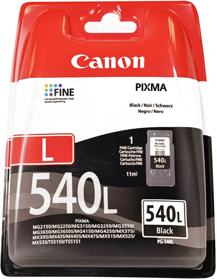 Originálna náplň CANON PG-540L 5224B001 čierny, 300str.