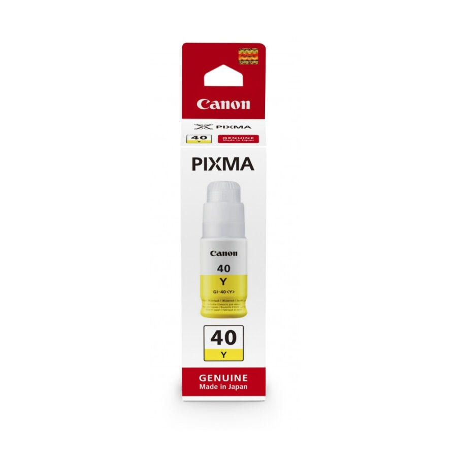 Originálna náplň CANON ink 3402C001, žltý, 7700str., 70ml, GI-40 Y