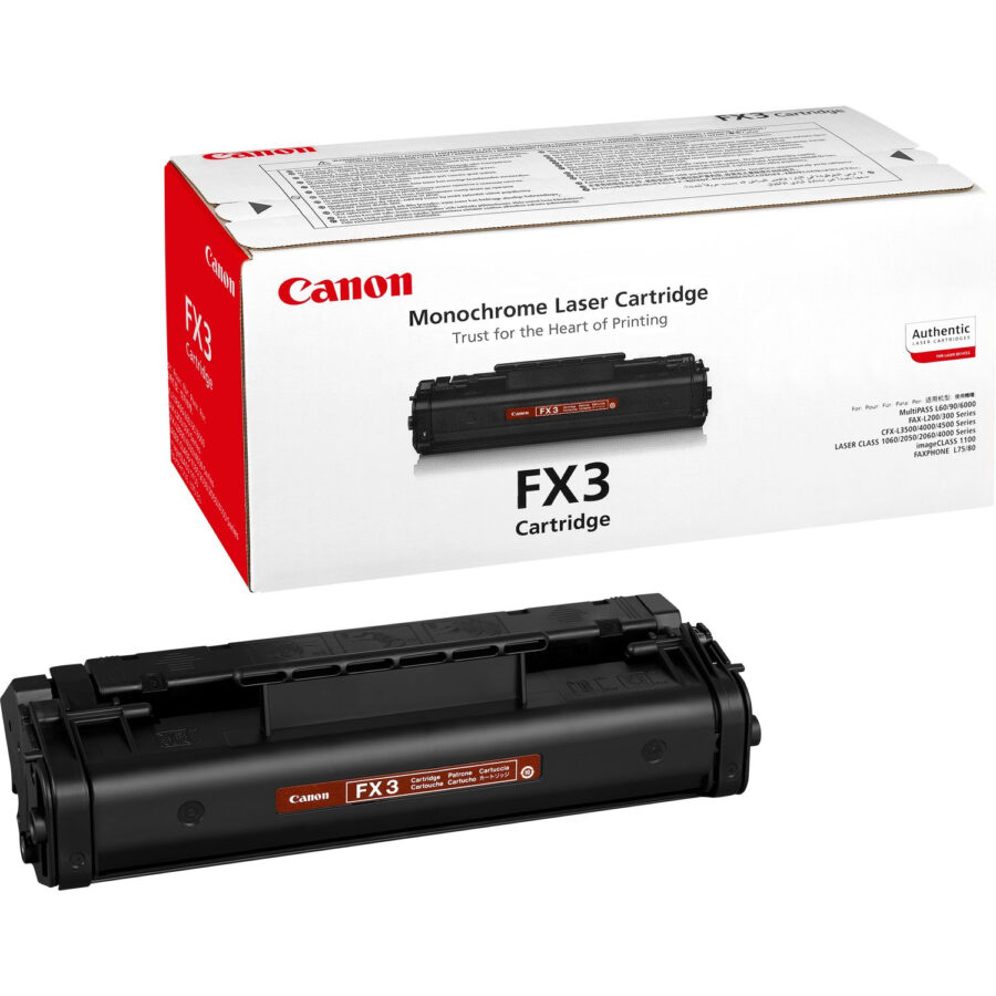 Originálny toner CANON FX3, čierny, 2700str., 1557A003