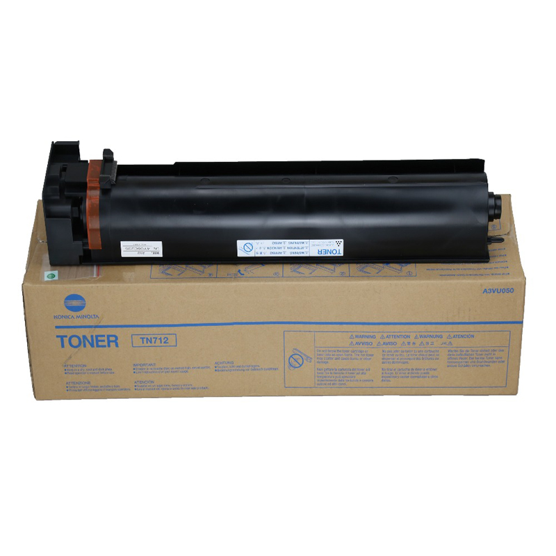 Originálny toner MINOLTA TN712k, A3VU050, čierny, 40800str.