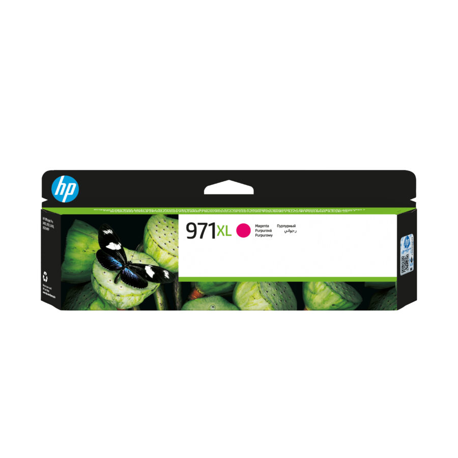 Originálna náplň HP CN627AE, purpurový, 6600str., HP 971XL