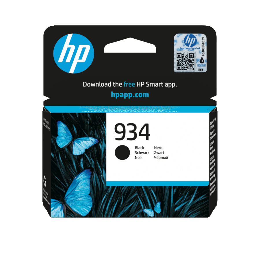 Originálna náplň HP C2P19AE, HP 934, čierny, 400str.