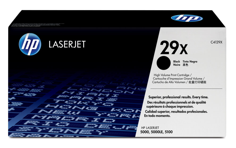 Originálny toner HP C4129X, čierny, 10000str.