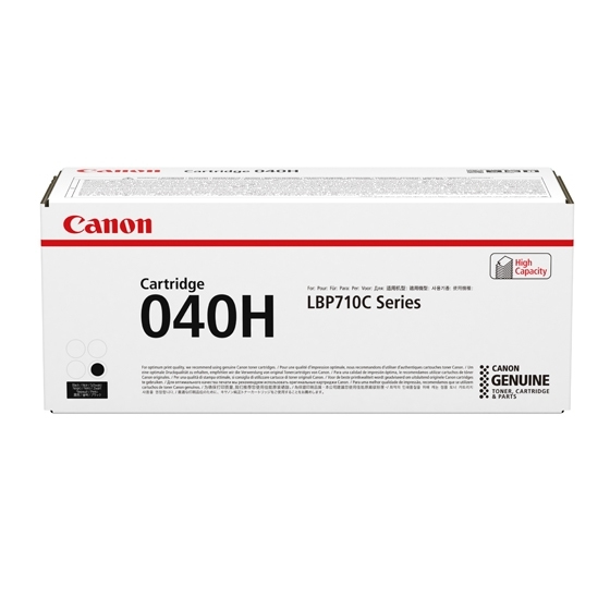 Originálny toner CANON 040H, čierny, 12500str., 0461C001, high capacity