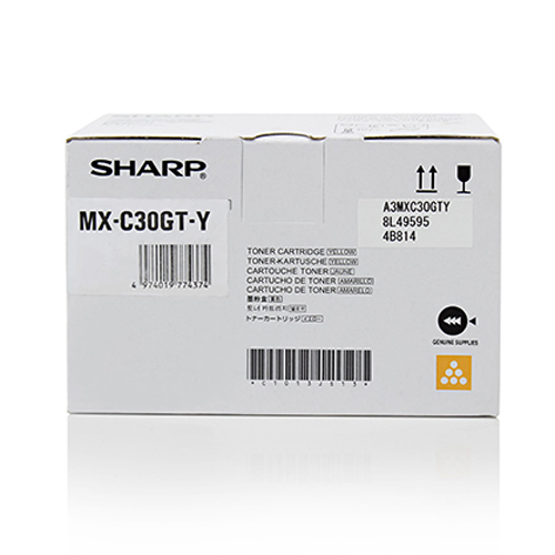 Originálny toner SHARP MX-C30GTY, žltý, 6000str. Sharp MX-C250FE, C300WE