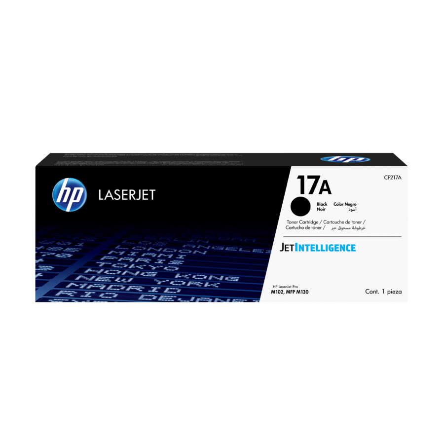 Originálny toner HP CF217A HP17A čierny
