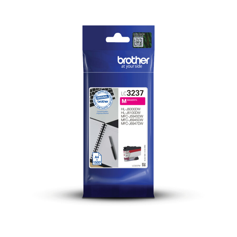 Originálna náplň BROTHER LC-3237M purpurový 1500str.