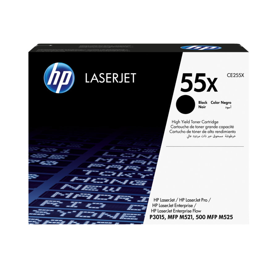 Originálny toner HP CE255X HP 55X LJ P3015 12.500str.