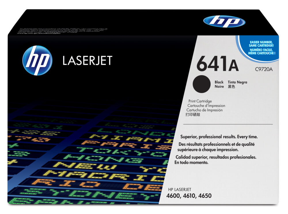 Originálny toner HP C9720A, čierny, 9000str.