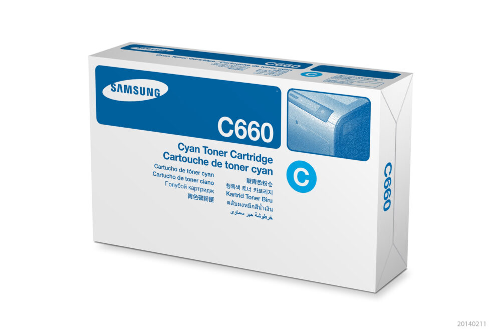 Originálny toner HP / Samsung ST885A, CLP-C660B azúrový, 5000 str.