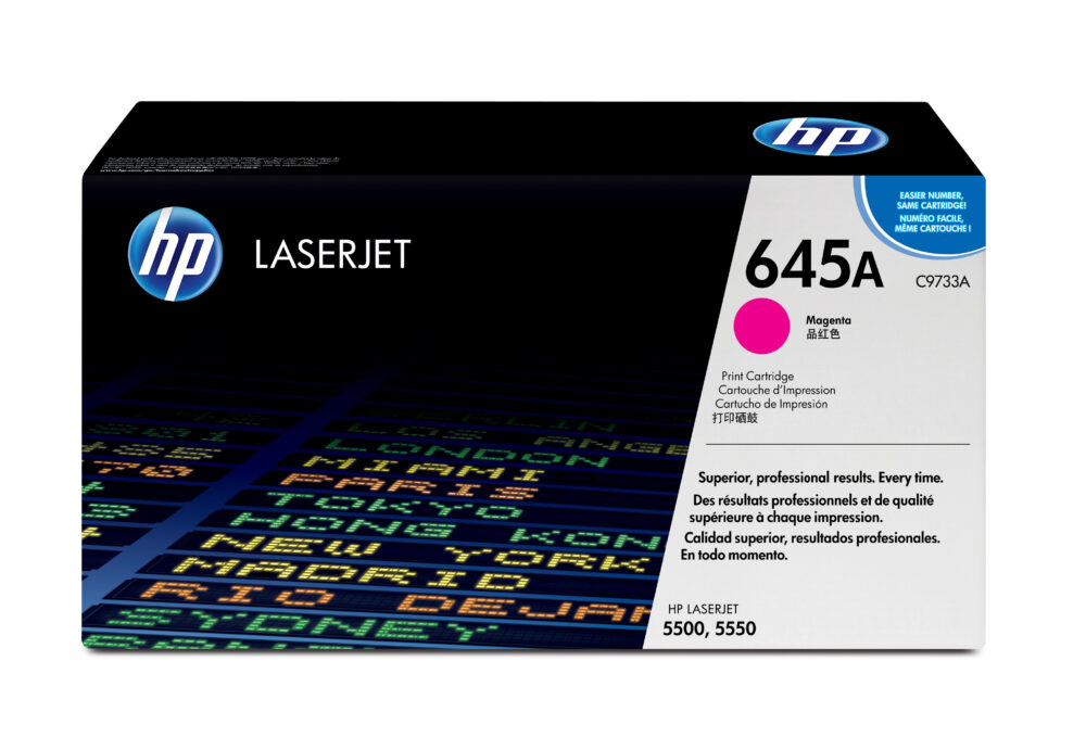 Originálny toner HP C9733A, purpurový, 12000str., HP 645A