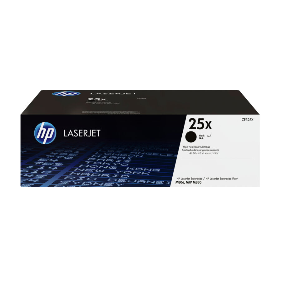 Originálny toner HP CF325X, čierny, 40000str., HP 25X
