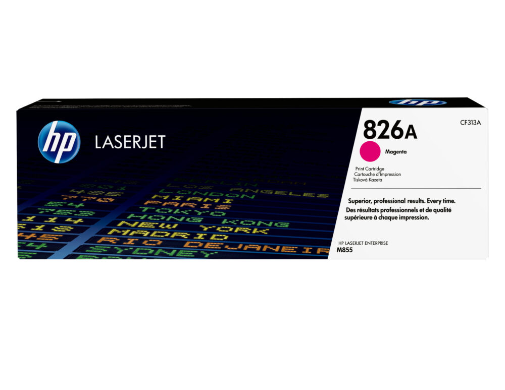 Originálny toner HP CF313A, purpurový, 31500str., HP 826A