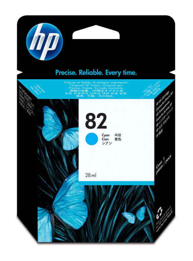 Originálna náplň HP No.82 azúrový, CH566A
