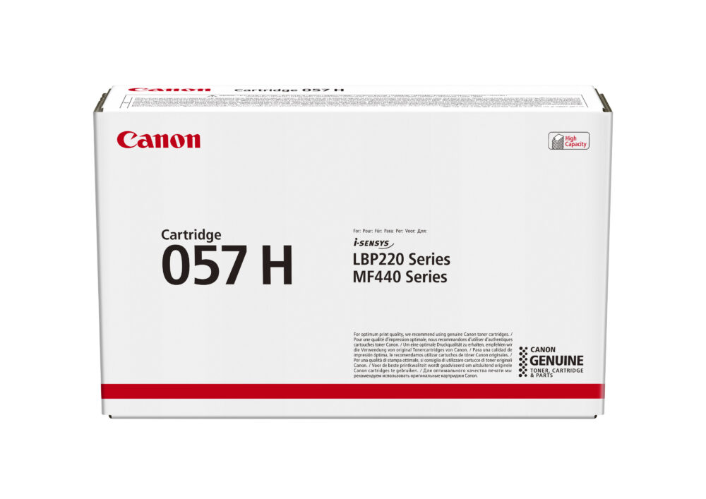 Originálny toner CANON CRG 057H čierny 10000str., 3010C002, high capacity