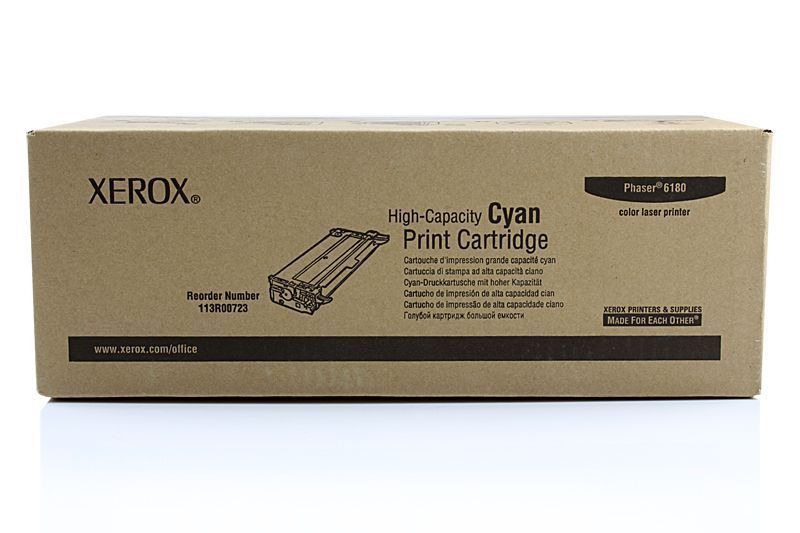 Originálny toner XEROX 6180 113R00723 azúrový