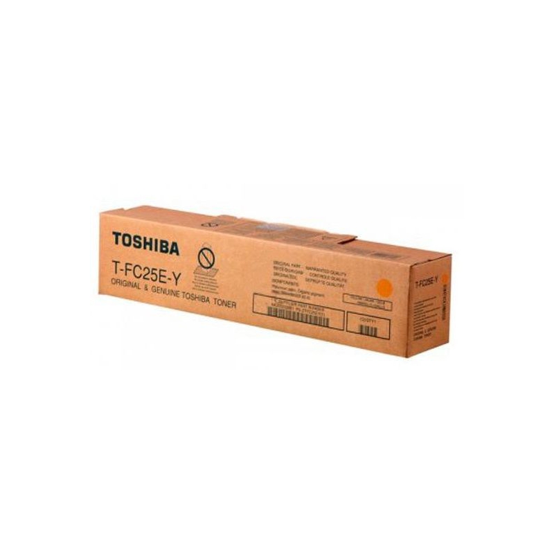 Originálny toner Toshiba T-FC25EY žltý 26800str. 6AJ00000081