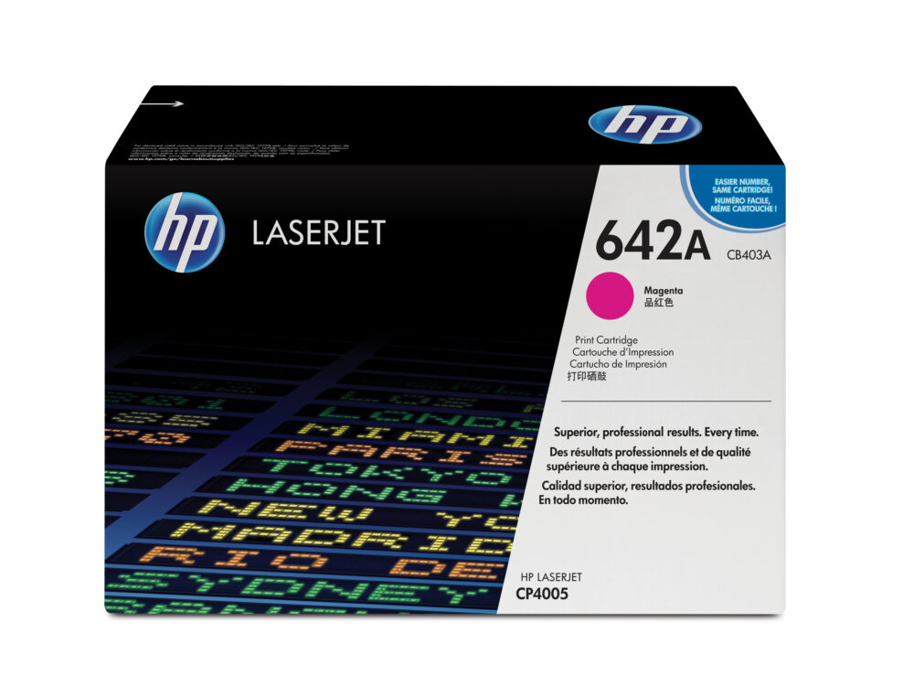 Originálny toner HP CB403A, purpurový, 7500str.