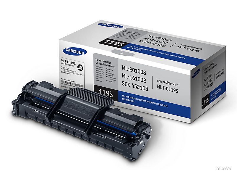 Originálny toner Samsung MLT-D119S, čierny, 2000str., ML-1610, 2010, 2510, 2570, SCX-4321
