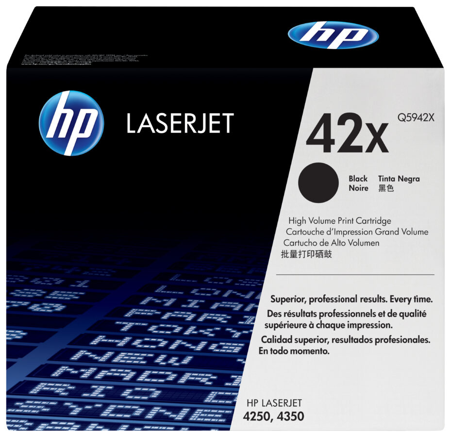 Originálny toner HP Q5942X, čierny, 20000str.