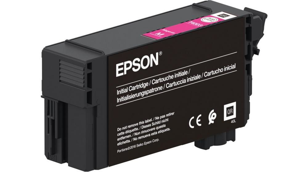 Originálna náplň EPSON C13T40C34N, T40C340, purpurový, 26ml
