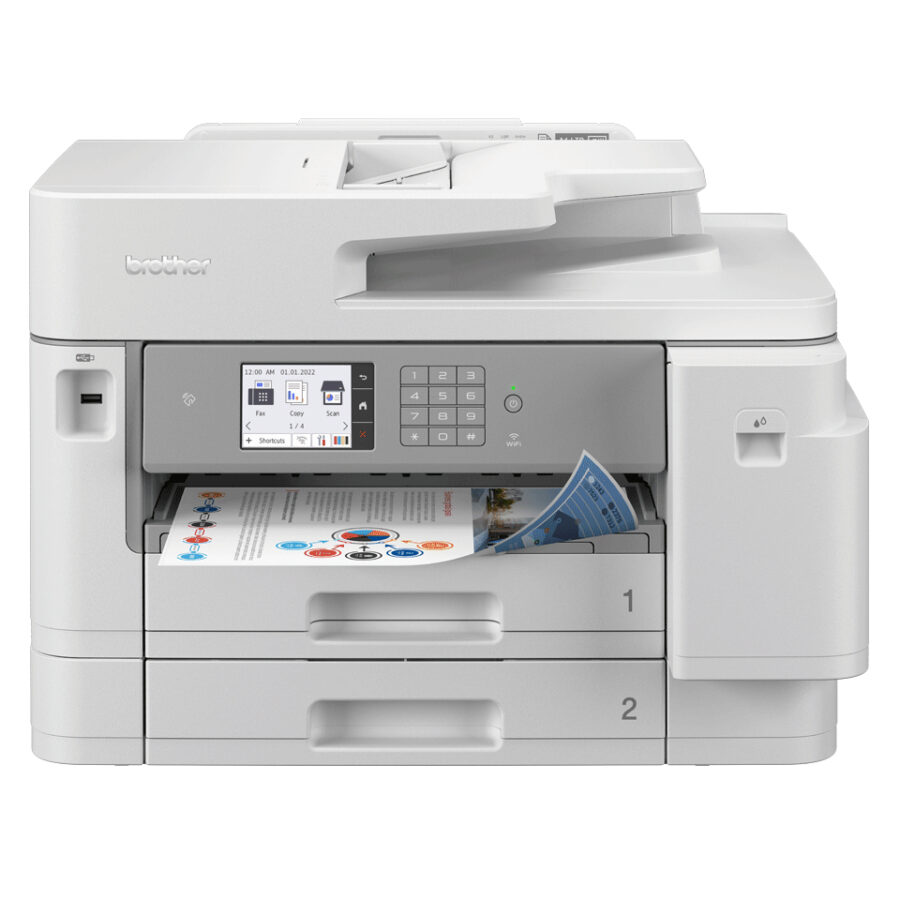 Multifunkčné atramentové zariadenie Brother MFC-J5955DW A3(A4) P / C / S Duplex Fax DADF LAN