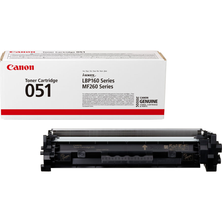 Originálny toner CANON CRG051, čierny, 1700str., 2168C002