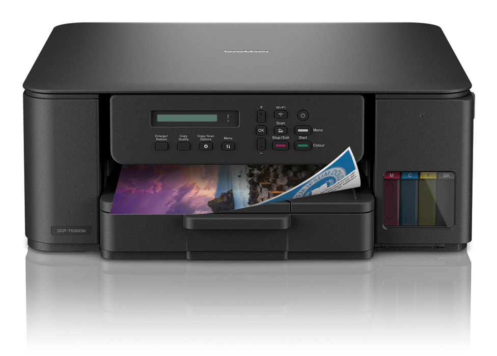 Multifunkčné atramentové zariadenie TANK Brother DCP-T530DW - P / C / S, Duplex, WiFi, USB 2.0