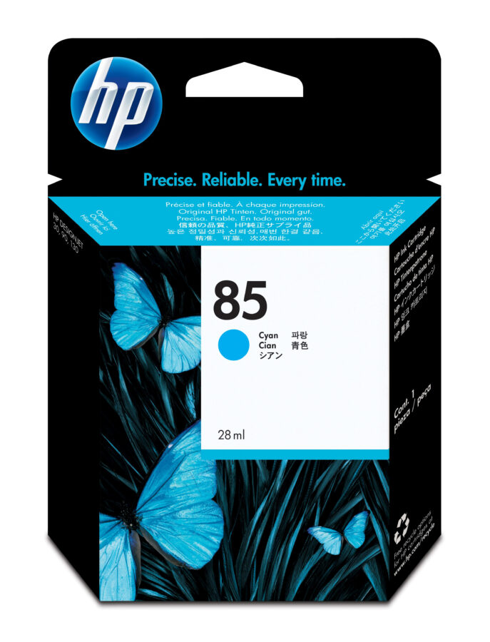 Originálna náplň HP No.85 azúrový, C9425A, 28ml