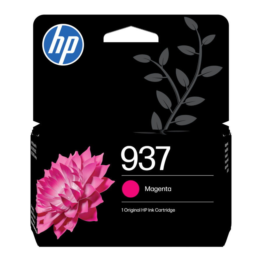 Originálna náplň HP 4S6W3NE, HP 937, purpurový, 800str.